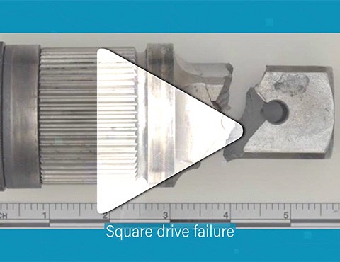 Equipment Maintenance and Care 1 Square Drive Testing