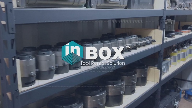 InBox Tool Rental Solution With INTEGRA Logo